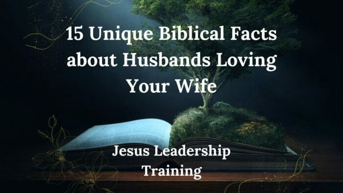 15 Unique Biblical Facts about Husbands Loving Your Wife
