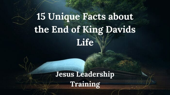 15 Unique Facts about the End of King Davids Life