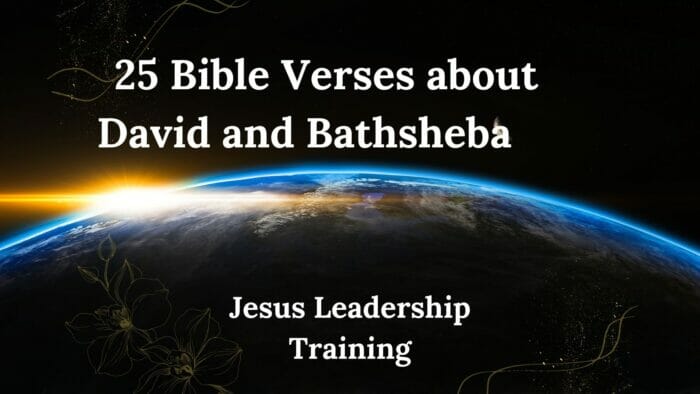 25 Bible Verses about David and Bathsheba
