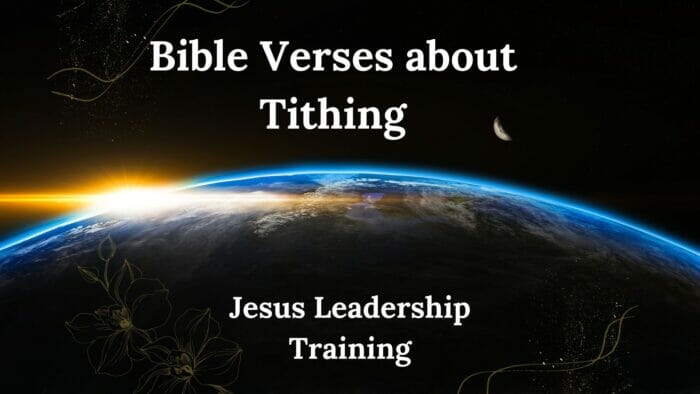 Bible Verses about Tithing