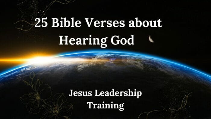 Knocking: Bible Verses about Hearing God