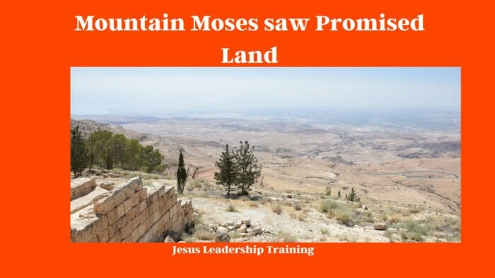 Mountain Moses saw Promised Land