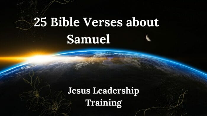 25 Bible Verses about Samuel