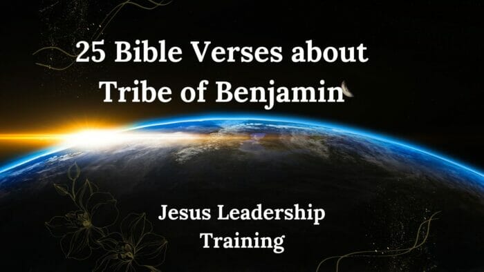 25 Bible Verses about Tribe of Benjamin