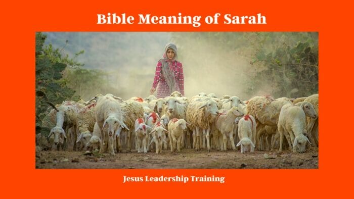 Bible Meaning of Sarah