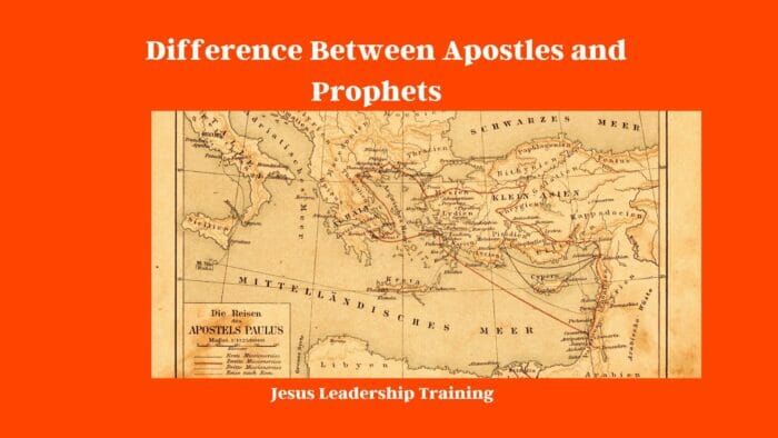 Difference Between Apostles and Prophets
