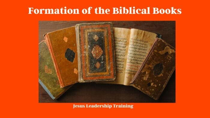 Formation of the Biblical Books