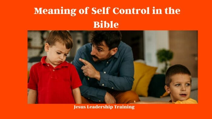 Meaning of Self Control in the Bible