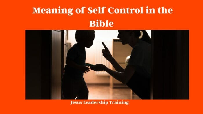 Meaning of Self Control in the Bible