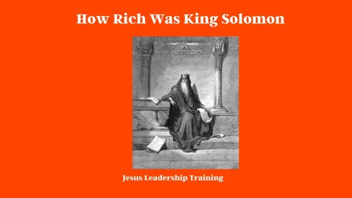 How Rich Was King Solomon