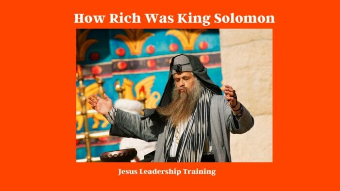 How Rich Was King Solomon