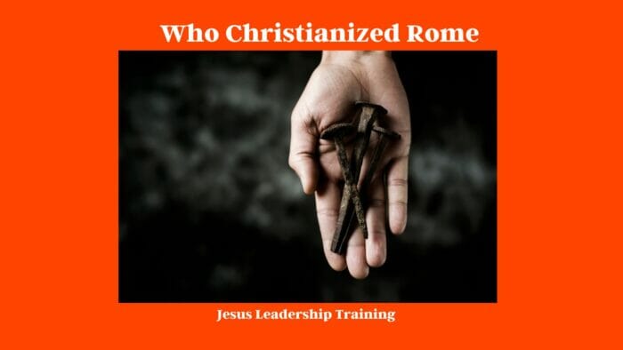 Who Christianized Rome