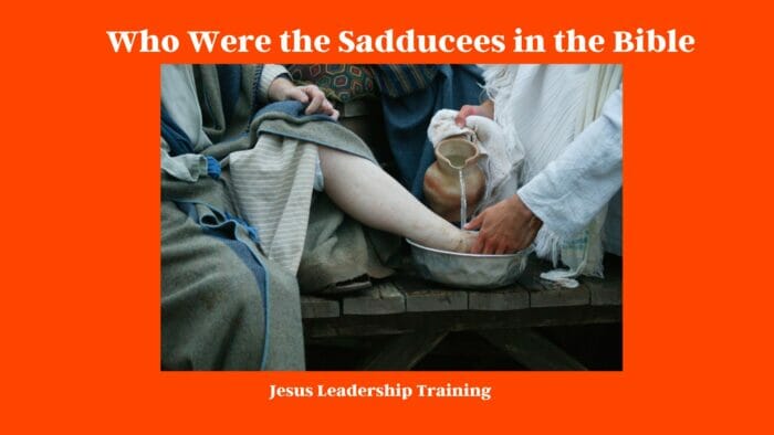 Who Were the Sadducees in the Bible