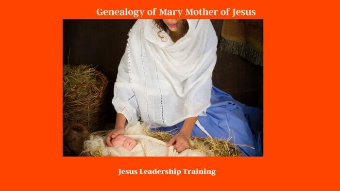 Genealogy of Mary Mother of Jesus