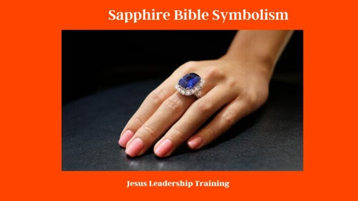 Sapphire Bible Symbolism