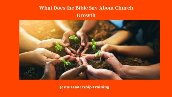 What Does the Bible Say About Church Growth