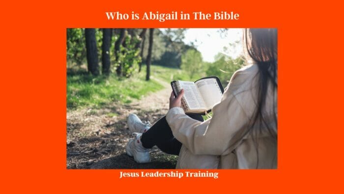 Who is Abigail in The Bible
