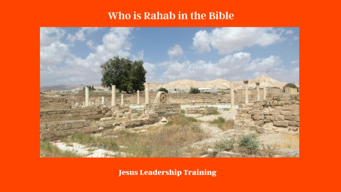 Who is Rahab in the Bible