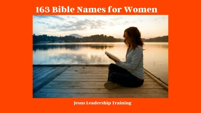 163 Bible Names Women