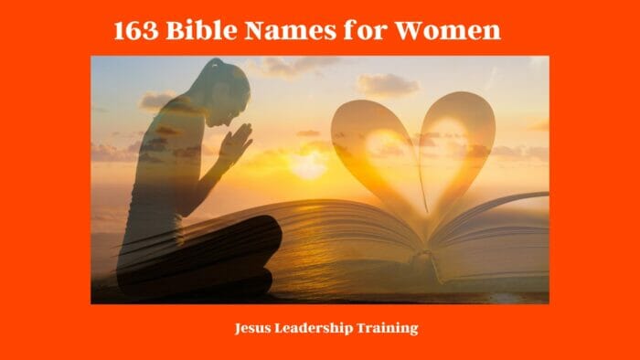163 Bible Names Women 
