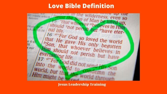Love Bible Definition