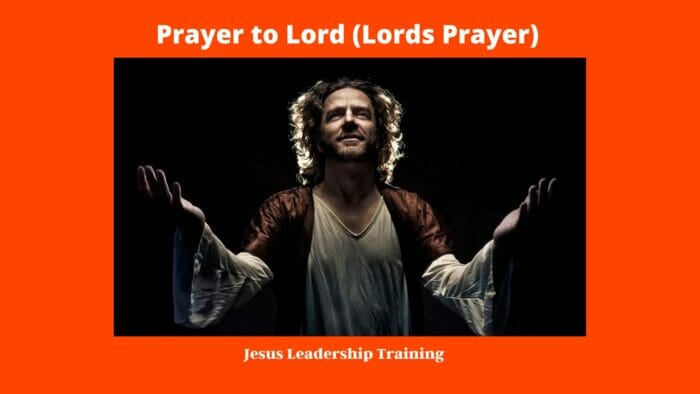 Prayer to Lord (Lords Prayer)
