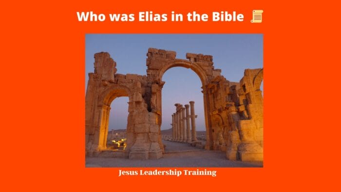 Who was Elias in the Bible 📜