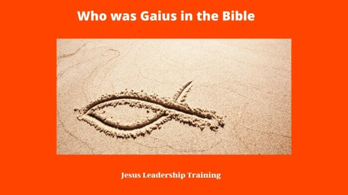 Who was Gaius in the Bible