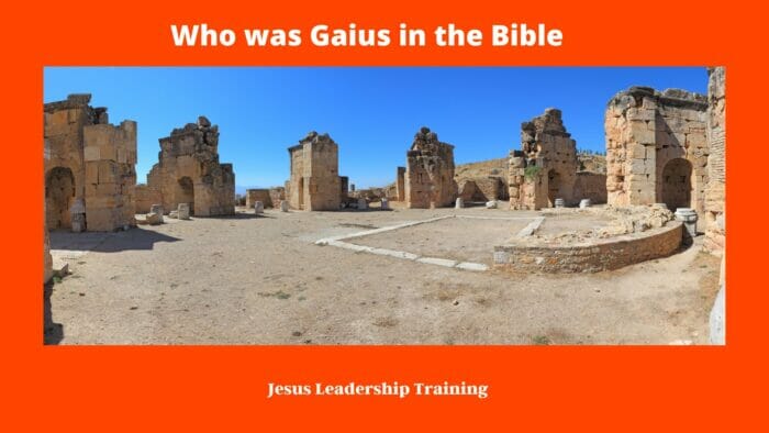 Who was Gaius in the Bible