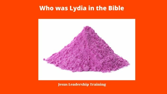 Who was Lydia in the Bible 