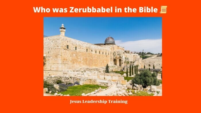Who was Zerubbabel in the Bible 