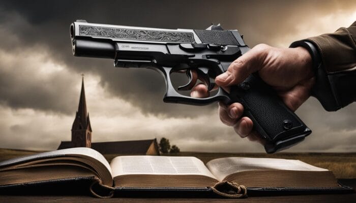 can a christian own a gun