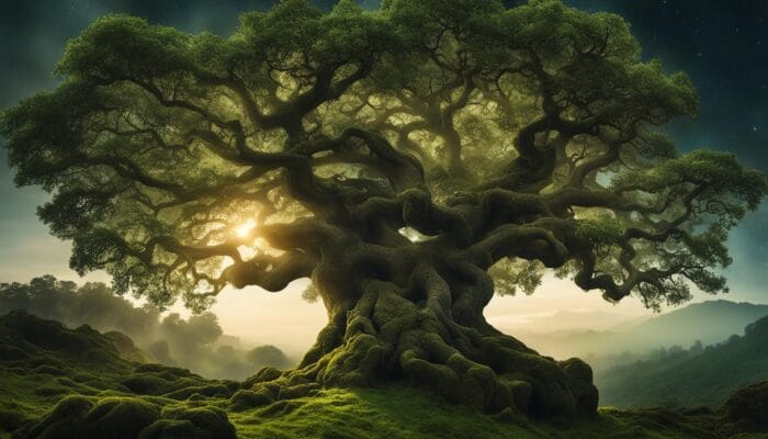 oak tree symbolism in the bible