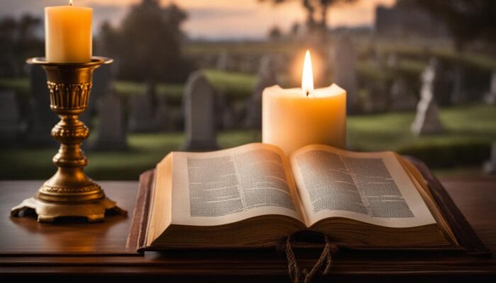 old testament scriptures for funerals kjv