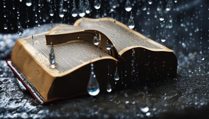 rain symbolism bible
