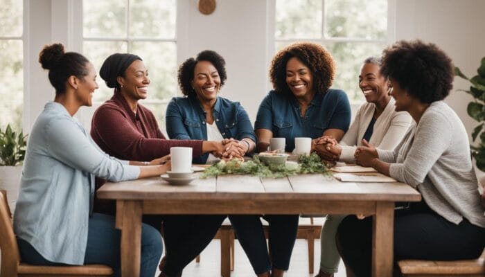 Christian woman building strong friendships