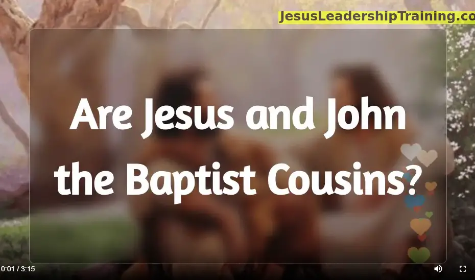 Are Jesus and John the Baptist Cousins