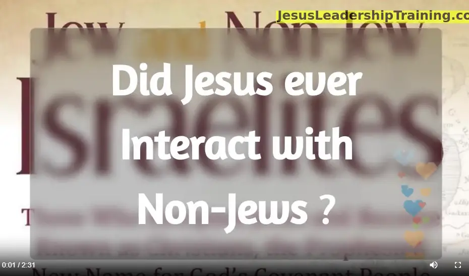 Did Jesus ever Interact with Non-Jews