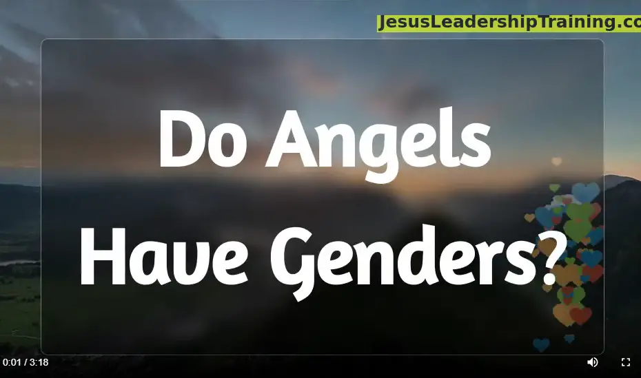 Do Angels have Genders