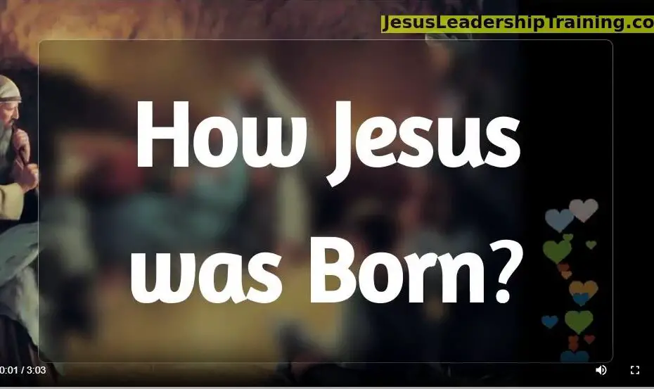 How was Jesus Born
