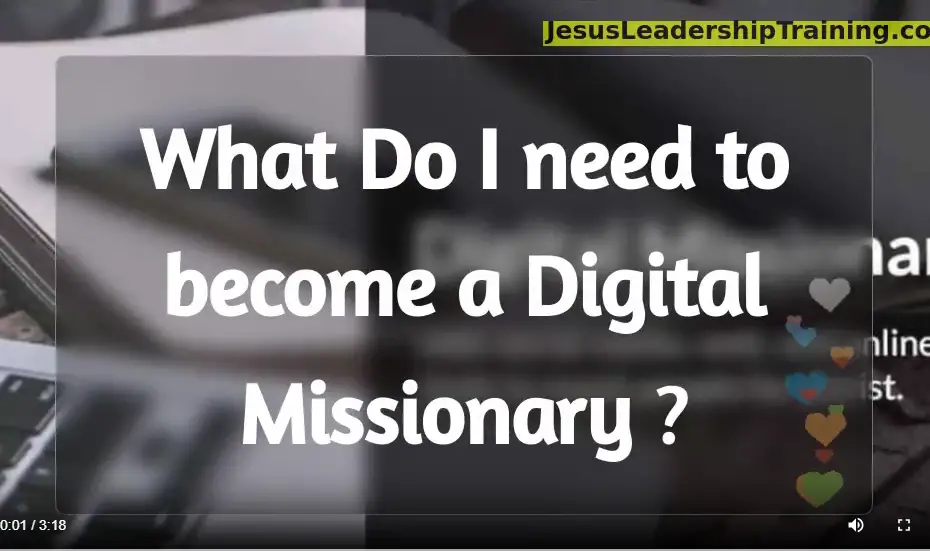 What do I need to be a Digital Missionary