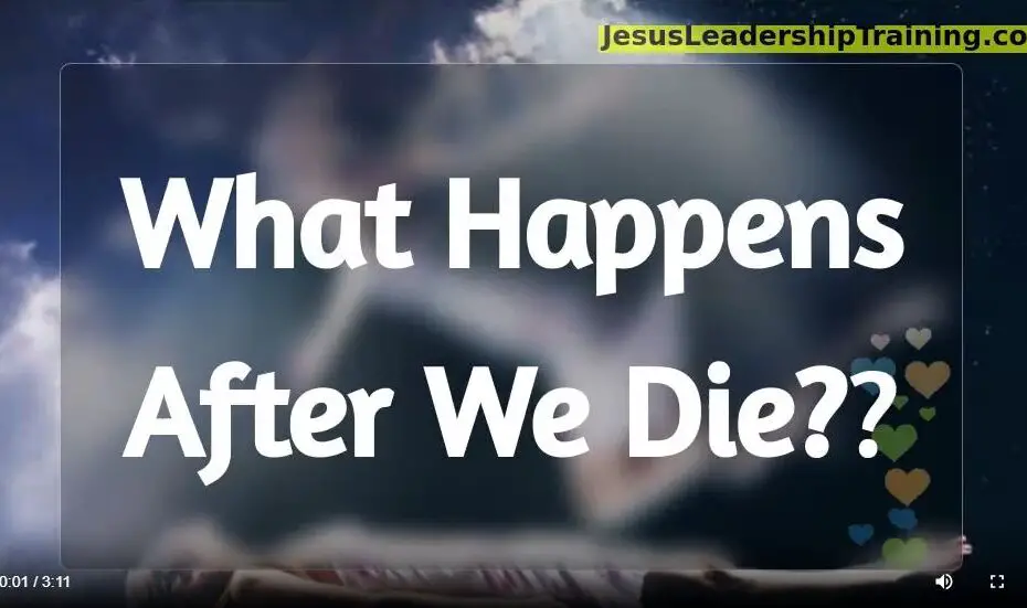 What happens after we die