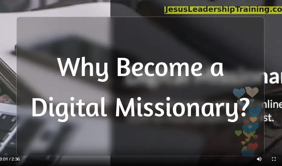 Why become a Digital Missionary