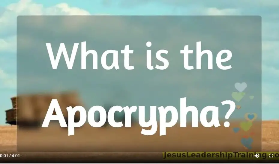 What is the Apocrypha