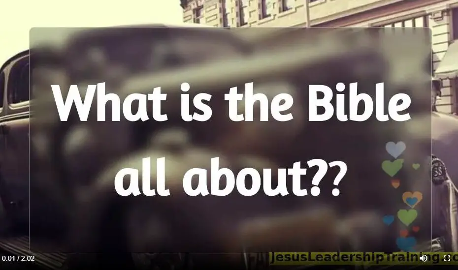 What is the Bible All about