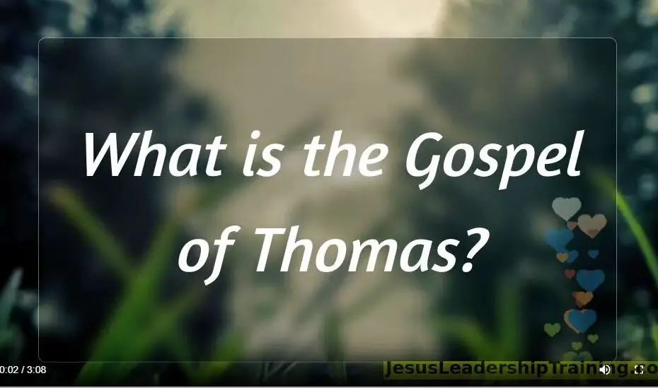 What is the Gospel of Thomas